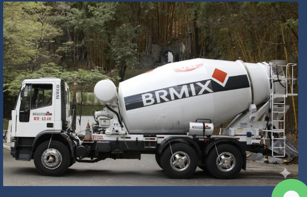 Caminhão betoneira BRMIX